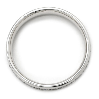 ティファニー Tiffany & Co メトロ フルサークル ホワイトゴールド K18WG ダイヤモンド リング 指輪 T＆Co. Au750 18K 18金 フルエタニティ パヴェ ダイヤ 9号