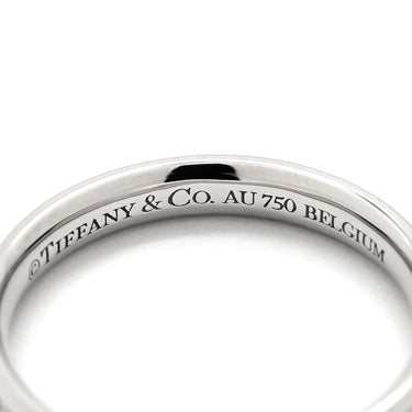 ティファニー Tiffany & Co メトロ フルサークル ホワイトゴールド K18WG ダイヤモンド リング 指輪 T＆Co. Au750 18K 18金 フルエタニティ パヴェ ダイヤ 9号