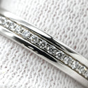 ティファニー Tiffany & Co メトロ フルサークル ホワイトゴールド K18WG ダイヤモンド リング 指輪 T＆Co. Au750 18K 18金 フルエタニティ パヴェ ダイヤ 9号