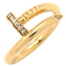 カルティエ Cartier ジュストアンクル ダイヤ B4216900 イエローゴールド K18YG ダイヤモンド #53(JP13) リング 指輪 18K 750 JUSTE UN CLOU 13号