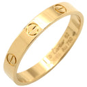 カルティエ Cartier ラブリング スモールモデル B4085062 イエローゴールド K18YG #62 リング 指輪 LOVE Ring Au750 18K 18金 ミニサイズ 21号