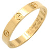 カルティエ Cartier ラブリング スモールモデル B4085062 イエローゴールド K18YG #62 リング 指輪 LOVE Ring Au750 18K 18金 ミニサイズ 21号