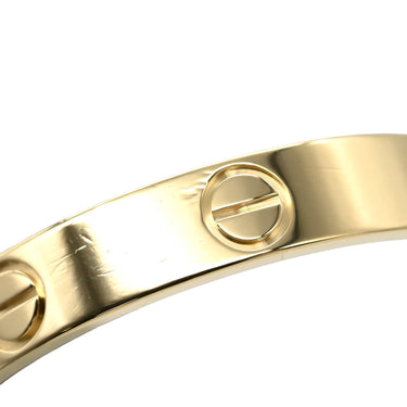 カルティエ Cartier ラブリング スモールモデル B4085062 イエローゴールド K18YG #62 リング 指輪 LOVE Ring Au750 18K 18金 ミニサイズ 21号
