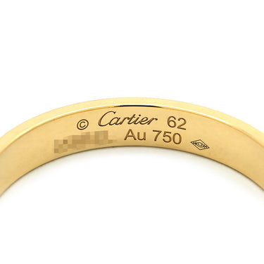 カルティエ Cartier ラブリング スモールモデル B4085062 イエローゴールド K18YG #62 リング 指輪 LOVE Ring Au750 18K 18金 ミニサイズ 21号