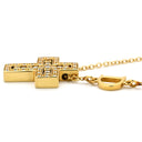 ダミアーニ DAMIANI ベルエポック XXS 20083571 イエローゴールド K18YG ダイヤモンド ネックレス 750 18金 YG クロス 十字架 ペンダント ダイヤ