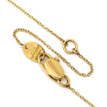 ダミアーニ DAMIANI ベルエポック XXS 20083571 イエローゴールド K18YG ダイヤモンド ネックレス 750 18金 YG クロス 十字架 ペンダント ダイヤ