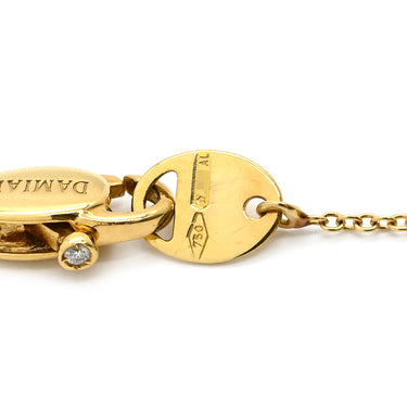 ダミアーニ DAMIANI ベルエポック XXS 20083571 イエローゴールド K18YG ダイヤモンド ネックレス 750 18金 YG クロス 十字架 ペンダント ダイヤ