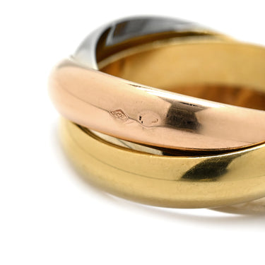 カルティエ Cartier イエローゴールド×ピンクゴールド×ホワイトゴールド K18YG K18PG K18WG #54 リング 指輪 Au750 18K 3重 3連 3カラー 14号