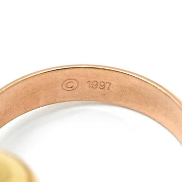 カルティエ Cartier イエローゴールド×ピンクゴールド×ホワイトゴールド K18YG K18PG K18WG #54 リング 指輪 Au750 18K 3重 3連 3カラー 14号
