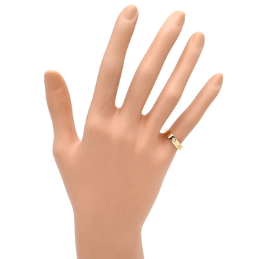 カルティエ Cartier ミニラブリング CRB4050747 ピンクゴールド K18PG ダイヤモンド #47(JP7) リング 指輪 LOVE Ring 750 18K PG 18金 1P ダイヤ 7号
