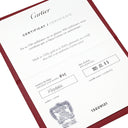 カルティエ Cartier ミニラブリング CRB4050747 ピンクゴールド K18PG ダイヤモンド #47(JP7) リング 指輪 LOVE Ring 750 18K PG 18金 1P ダイヤ 7号