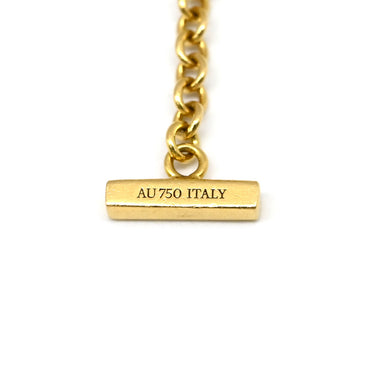ティファニー Tiffany & Co Tスマイル ダイヤ スモール 60150753 イエローゴールド K18YG ダイヤモンド ブレスレット 750 18K YG パヴェダイヤ