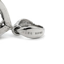 ノンブランド NON BRAND ダイヤ ブラックダイヤ 0.65ct ブラック×ホワイトゴールド K18WG ダイヤモンド ペンダントトップ 黒 18金 18K 750 WG フロートデザイン ドロップ スウィング