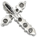 ノンブランド NON BRAND ダイヤモンド 0.30ct プラチナシルバー Pt900 ダイヤモンド ペンダントトップ Pt900 プラチナ 十字架 スイートテン クロストップ