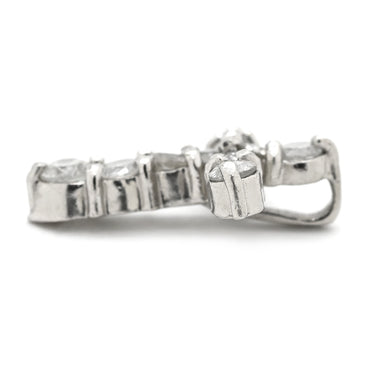ノンブランド NON BRAND ダイヤモンド 0.30ct プラチナシルバー Pt900 ダイヤモンド ペンダントトップ Pt900 プラチナ 十字架 スイートテン クロストップ