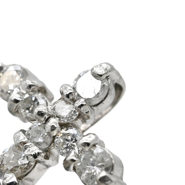 ノンブランド NON BRAND ダイヤモンド 0.30ct プラチナシルバー Pt900 ダイヤモンド ペンダントトップ Pt900 プラチナ 十字架 スイートテン クロストップ