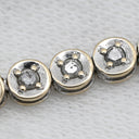 ノンブランド NON BRAND テニスブレスレット ダイヤモンド ホワイトゴールド K18WG ダイヤモンド ブレスレット Au750 18K 18金 ベゼルセッティング フルエタニティ