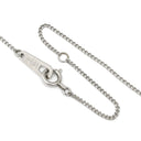 ノンブランド NON BRAND ソリティア ダイヤモンド 0.25ct プラチナシルバー Pt850 ダイヤモンド Pt850(チェーン/造幣局検定マーク) ネックレス プラチナ 1P 1石 1粒 6本爪 両吊りタイプ