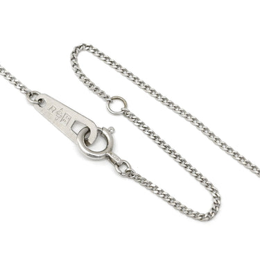 ノンブランド NON BRAND ソリティア ダイヤモンド 0.25ct プラチナシルバー Pt850 ダイヤモンド Pt850(チェーン/造幣局検定マーク) ネックレス プラチナ 1P 1石 1粒 6本爪 両吊りタイプ