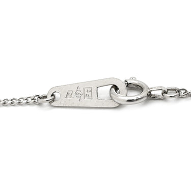 ノンブランド NON BRAND ソリティア ダイヤモンド 0.25ct プラチナシルバー Pt850 ダイヤモンド Pt850(チェーン/造幣局検定マーク) ネックレス プラチナ 1P 1石 1粒 6本爪 両吊りタイプ