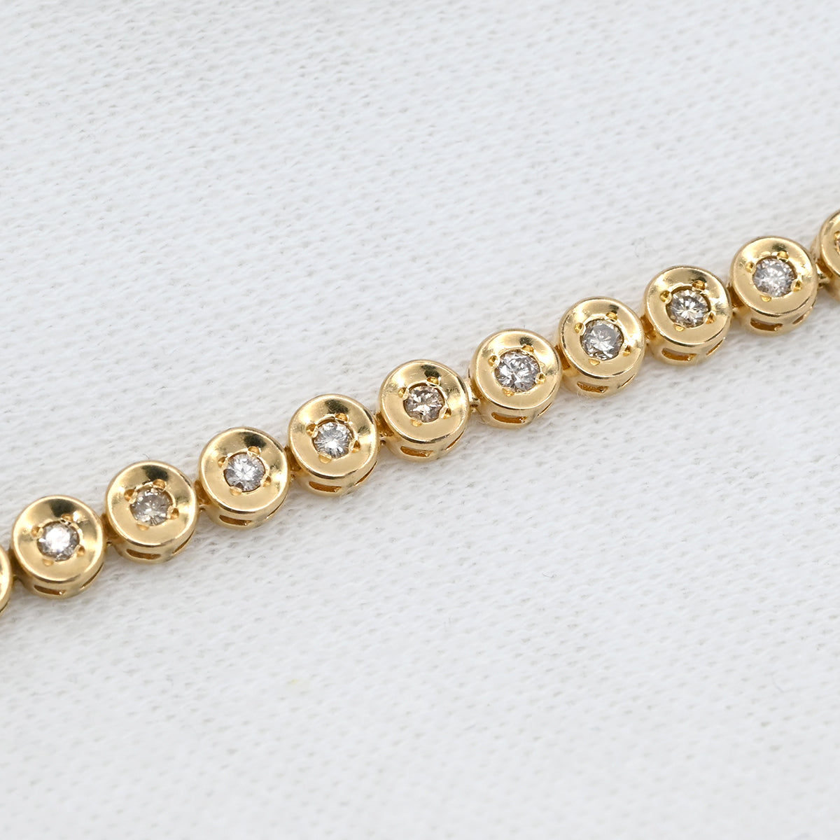 ノンブランド NON BRAND テニスブレスレット 1.0ct ダイヤモンド