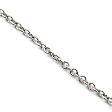 ノンブランド NON BRAND ソリティア ダイヤモンド ホワイトゴールド K18WG ダイヤモンド ネックレス Au750 18K 18金 1P 1石 1粒 ベゼルセッティング