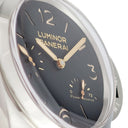 腕時計 パネライ PANERAI ルミノール 1950 3デイズ パワーリザーブ アッチャイオ PAM00423 Q番 手巻き メンズ Q番 黒 スモールセコンド