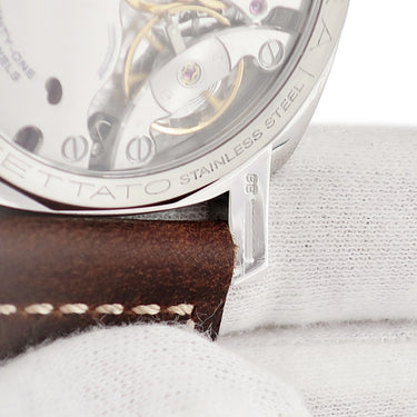 腕時計 パネライ PANERAI ルミノール 1950 3デイズ パワーリザーブ アッチャイオ PAM00423 Q番 手巻き メンズ Q番 黒 スモールセコンド