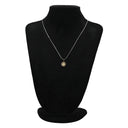 ノンブランド NON BRAND ダイヤ 0.14ct イエローゴールド K18YG ダイヤモンド ペンダントトップ K18YG Au750 18K 7P 7粒 ネックレストップ 透かしフラワー ホールデザイン