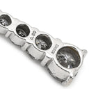 ノンブランド NON BRAND ダイヤモンド 0.50ct ホワイトゴールド K18WG ダイヤモンド ペンダントトップ K18WG Au750 18K 18金 7粒 7ストーン グラデーションバー