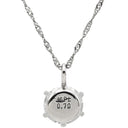 ノンブランド NON BRAND ソリティア ダイヤモンド 0.7ct プラチナシルバー Pt1000 Pt850（チェーン） ダイヤモンド ネックレス プラチナ Pt999.9 1P 1石 1粒 スクリューチェーン 6本爪