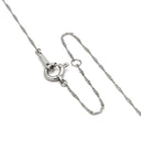 ノンブランド NON BRAND ソリティア ダイヤモンド 0.7ct プラチナシルバー Pt1000 Pt850（チェーン） ダイヤモンド ネックレス プラチナ Pt999.9 1P 1石 1粒 スクリューチェーン 6本爪