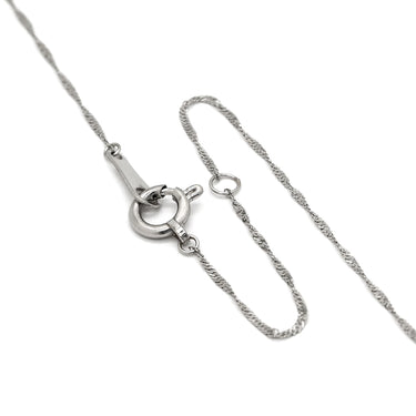 ノンブランド NON BRAND ソリティア ダイヤモンド 0.7ct プラチナシルバー Pt1000 Pt850（チェーン） ダイヤモンド ネックレス プラチナ Pt999.9 1P 1石 1粒 スクリューチェーン 6本爪