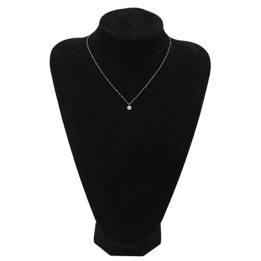 ノンブランド NON BRAND ソリティア ダイヤモンド 0.7ct プラチナシルバー Pt1000 Pt850（チェーン） ダイヤモンド ネックレス プラチナ Pt999.9 1P 1石 1粒 スクリューチェーン 6本爪