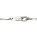 ノンブランド NON BRAND ソリティア ダイヤモンド 0.54ct プラチナシルバー Pt900 ダイヤモンド Pt850(チェーン/造幣局検定マーク) ネックレス プラチナ 1P 1石 1粒 6本爪 両吊りタイプ