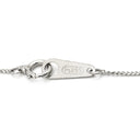 ノンブランド NON BRAND ソリティア ダイヤモンド 0.54ct プラチナシルバー Pt900 ダイヤモンド Pt850(チェーン/造幣局検定マーク) ネックレス プラチナ 1P 1石 1粒 6本爪 両吊りタイプ