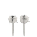 ノンブランド NON BRAND ダイヤモンド 0.38ct ネジ式 プラチナシルバー Pt850 ダイヤモンド イヤリング プラチナ 1P 1石 1粒 ソリティア 6本爪 両耳用