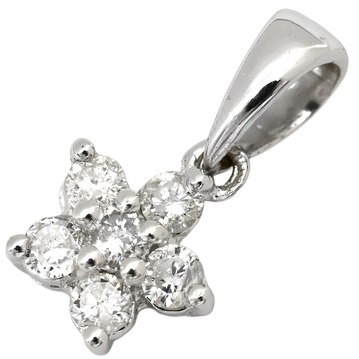 ノンブランド NON BRAND ダイヤモンド 0.13ct ホワイトゴールド