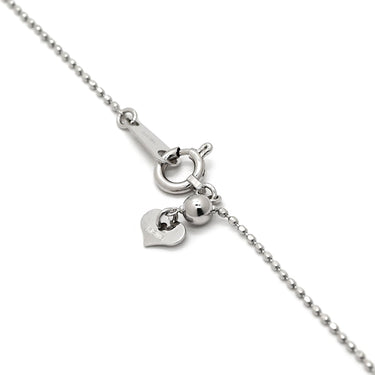 ノンブランド NON BRAND ダイヤ 0.20ct ホワイトゴールド K18WG ダイヤモンド ネックレス 18K 750 WG 18金 ブラウンダイヤ 1P スウィング ネックレス
