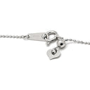 ノンブランド NON BRAND ダイヤ 0.20ct ホワイトゴールド K18WG ダイヤモンド ネックレス 18K 750 WG 18金 ブラウンダイヤ 1P スウィング ネックレス