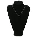 ノンブランド NON BRAND ダイヤ 0.20ct ホワイトゴールド K18WG ダイヤモンド ネックレス 18K 750 WG 18金 ブラウンダイヤ 1P スウィング ネックレス