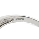 ノンブランド NON BRAND Pt ダイヤモンド 0.54ct プラチナシルバー Pt900 ダイヤモンド リング 指輪 プラチナ クラスターデザイン 菱形モチーフ 15号