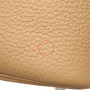 エルメス HERMES ピコタンロックMM ビスキュイ トリヨンクレマンス ハンドバッグ シルバー金具 新品 未使用 ベージュ