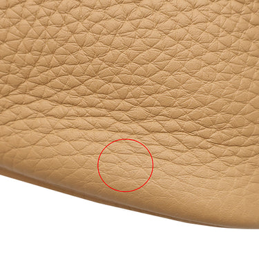 エルメス HERMES ピコタンロックMM ビスキュイ トリヨンクレマンス ハンドバッグ シルバー金具 新品 未使用 ベージュ