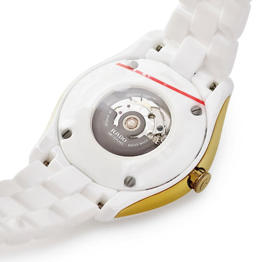 腕時計 ラドー RADO ハイパークローム R32257902 自動巻き レディース 未使用 純正ダイヤ シェル デイト 限定