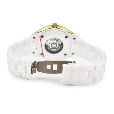 腕時計 ラドー RADO ハイパークローム R32257902 自動巻き レディース 未使用 純正ダイヤ シェル デイト 限定