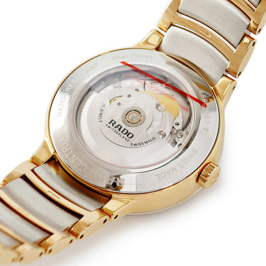 腕時計 ラドー RADO セントリックス L オートマティック R30953123 自動巻き メンズ 未使用 シースルーバック PVD