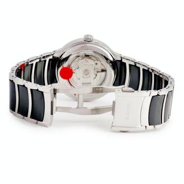 腕時計 ラドー RADO セントリックス オートマティック R30018152 自動巻き メンズ 未使用 ブラック デイト シースルーバック