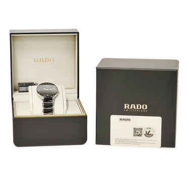 腕時計 ラドー RADO セントリックス オートマティック R30941702 自動巻き メンズ 未使用 純正ダイヤ 黒 デイト シースルーバック