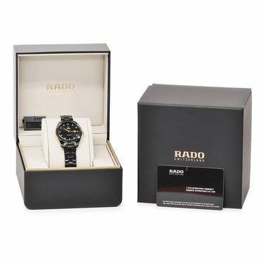 腕時計 ラドー RADO ハイパークローム R32255712 自動巻き レディース 未使用 純正ダイヤ デイト 限定
